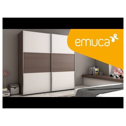 Armoire Space+ 2 portes avec profils Free rapid et fermeture amortie - EMUCA