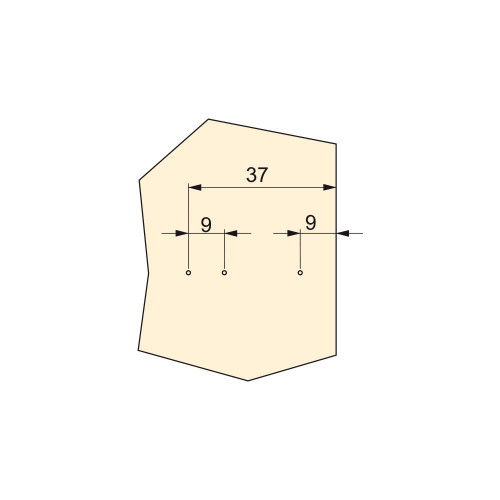 Lot de 10 pistons amortisseurs Mildy pour portes - EMUCA