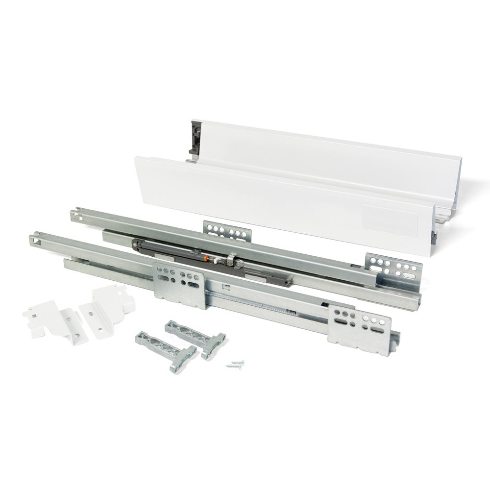 Kit de tiroir Vantage-Q hauteur 83 mm et profondeur 450 mm finition blanc