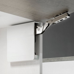 Compas pour portes relevables Agile M couleur blanc - EMUCA