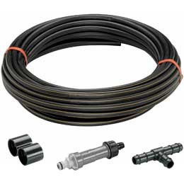 Kit tuyau à goutteurs intégrés à enterrer - 50 m - 13,7mm