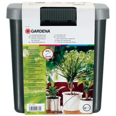 Arrosoir automatique de vacances pour plantes en pots + réservoir