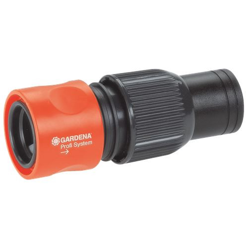 Raccord de tuyau d'arrosage grand débit Profi 19 mm - GARDENA