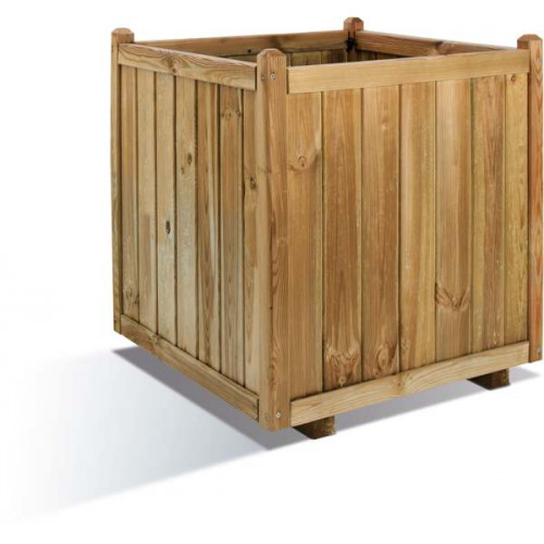 Bac carré Maxi Volume VENDÔME 70 - 235L - 70 x 70 x 75 - Jardipolys