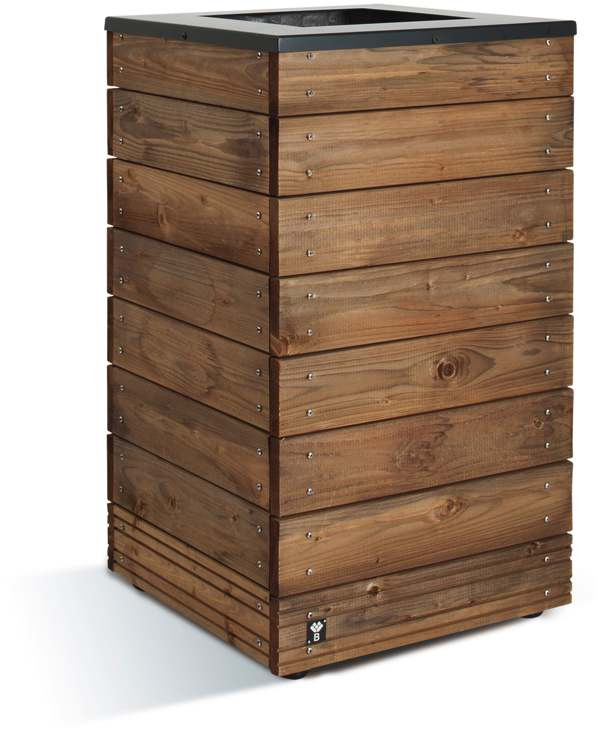 Bac SELEKT carré 45 x 45 x 74 cm