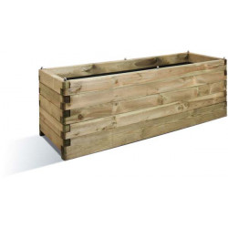 Bac rectangulaire OLEA 150 - 208L - 150 x 50 x 50 - Jardipolys