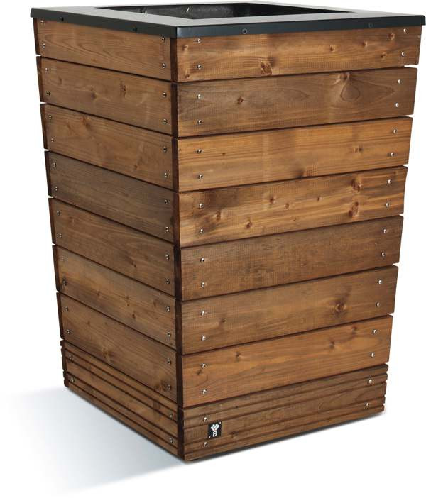 Bac SELEKT pyramidal hauteur 74 cm