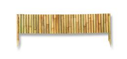 Bordure flexible en bambou BAMBOO BORDER - Hauteur utile 20 cm