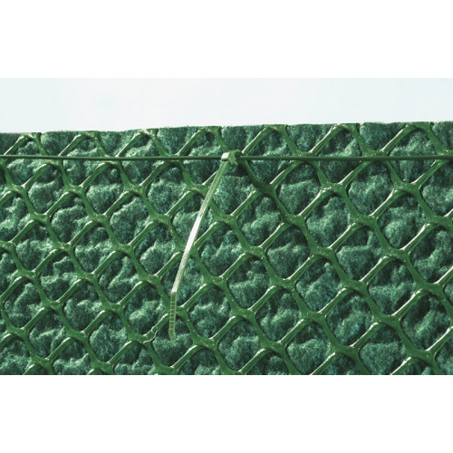 Nortene Brise vue vert en maille plastique 100% occultant 1,8 x 5m