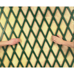 Treillis extensible en PVC 1 x 2 m vert TREILLIFLEX - NORTENE 