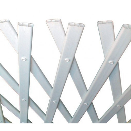 Treillis extensible en PVC 1 x 2 m blanc TREILLIFLEX - NORTENE