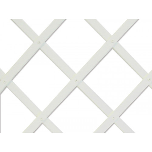 Treillis extensible en PVC 1 x 2 m blanc TREILLIFLEX - NORTENE 