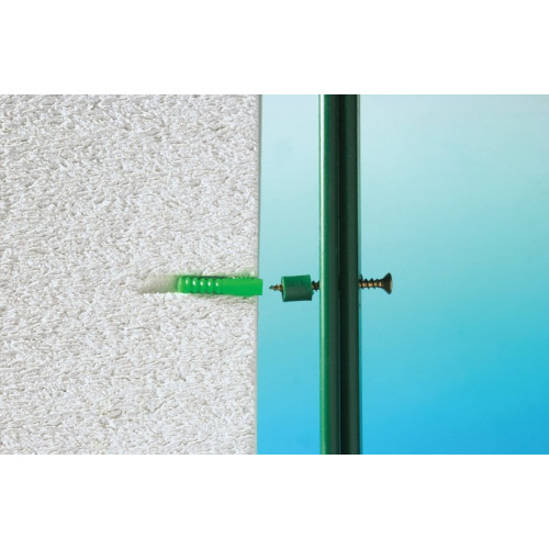 Treillis extensible en PVC 1 x 2 m blanc TREILLIFLEX - NORTENE