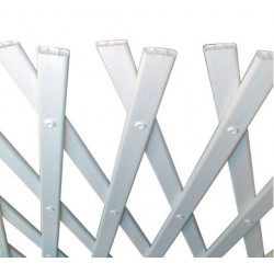 Treillis extensible en PVC 0,5 x 1,5 m blanc TREILLIFLEX - NORTENE 