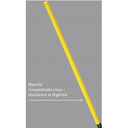 Manche de rechange droit Compositube - 117 cm - Leborgne