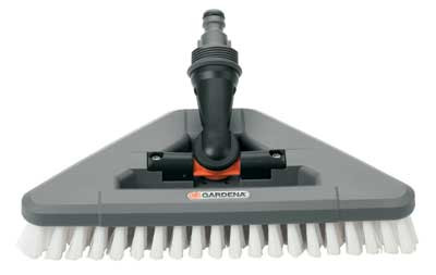 Balai de lavage dur articulé