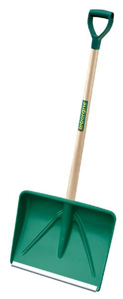 Pelle poussoir Polymère Alu manche poignée 45cm