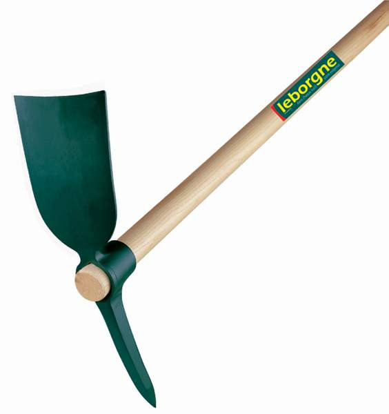 Pioche cantonnier douille ronde 1,5 kg manche bois