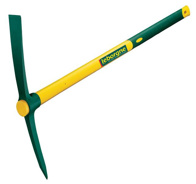 Pioche jardin et terrassier douille ronde 2kg manche Novagrip