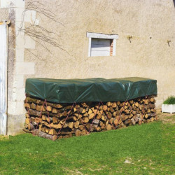 Bâche tas de bois 2 x 8 PROTEX WOOD de marque NORTENE , référence: J415700