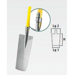 Louchet de pépiniériste - 36 cm - manche béquille Novagrip - Leborgne