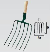 Leborgne, Rateau Batipro 14 Dents Droites Manche Bois 150 Cm Certifié PEFC 100%, Deux En Un, 1 Côté Râteau Pour Ratisser, 1 Côté Réglette Pour Niveler, Ergonomie: Manche Extra Long De 150 Cm