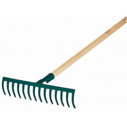 Râteau forgé - dents courbes 40cm de marque Leborgne, référence: J588200