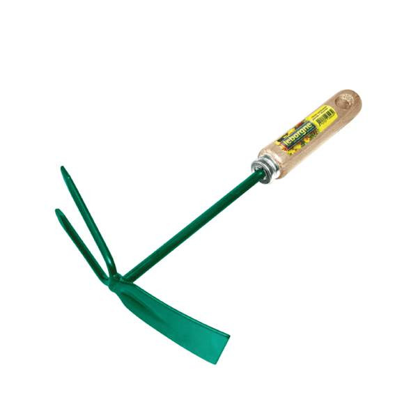 LEBORGNE Petite serfouette panne et fourche avec manche en bois - vue 2