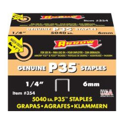 Agrafes P35 - 6 mm de marque ARROW, référence: B525700