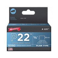 Agrafes P22 - 8 mm de marque ARROW, référence: B525600