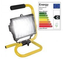 Projecteur halogène sur cadre