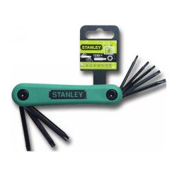 Jeu de 8 clés Torx de marque STANLEY, référence: B465100