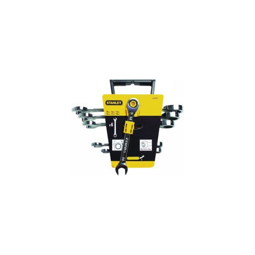 Jeu de 6 clés mixtes à cliquet Maxi Drive Plus - STANLEY
