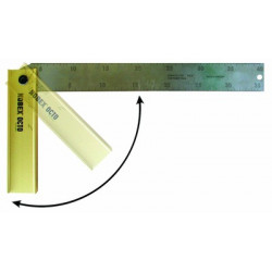 Equerre à onglet pliante 300 mm Nobex de marque OUTIFRANCE , référence: B281600