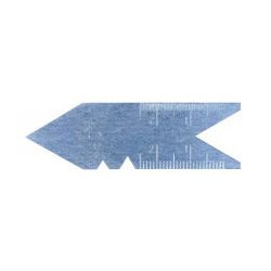 Calibre de filetage, angle 60° - OUTIFRANCE