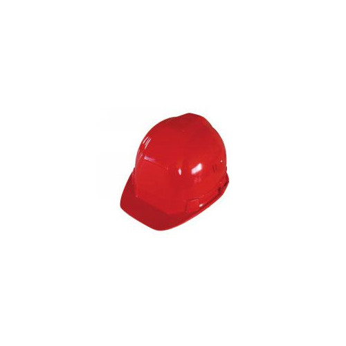 Casque chantier rouge - OUTIFRANCE 