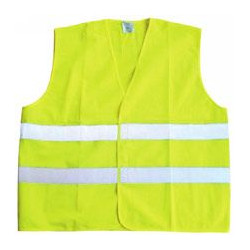 Gilet fluo de signalisation 2 bandes - OUTIFRANCE 