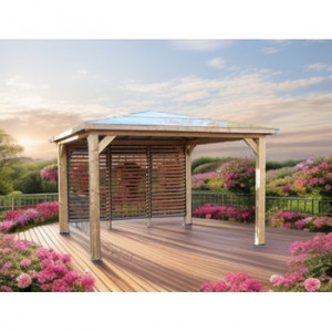Pergolas, kiosques et marquises : abris élégants extérieurs