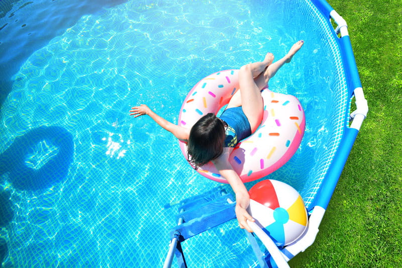 Siphon de vidange ou Pompe Manuel pour bâche Hiver de Piscine Hors