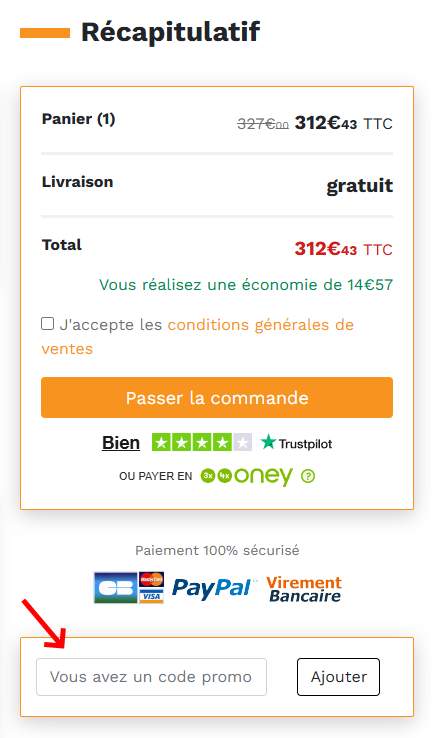 Ajouter une remise