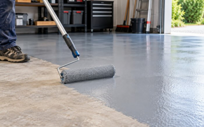 Peindre un carrelage ou un sol de garage