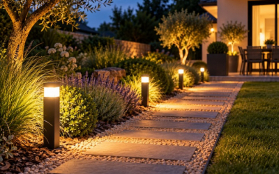 Éclairer son jardin : balisage, bornes et lumière maîtrisée