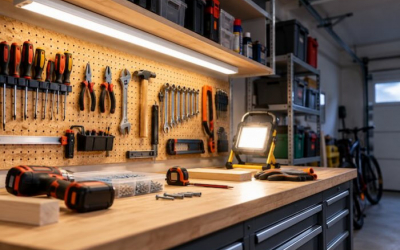 Éclairer un garage ou un atelier