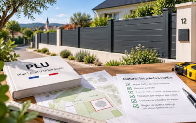 Clôture et règles d'urbanisme : ce qu'il faut vérifier avant de poser