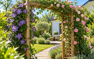 Quelles plantes grimpantes pour un treillis ou une arche ?