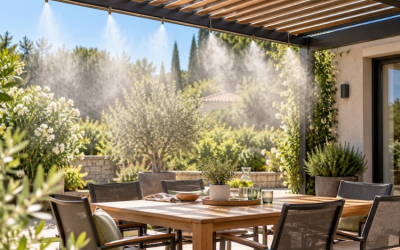 Rafraîchir sa terrasse avec un brumisateur : basse ou haute pression, installati